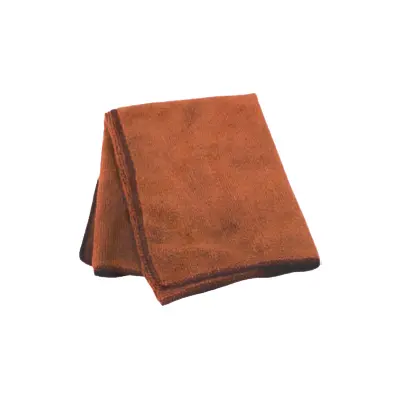 16-Inch Square Brown Microfiber Towel – Ultra-Absorbent 1