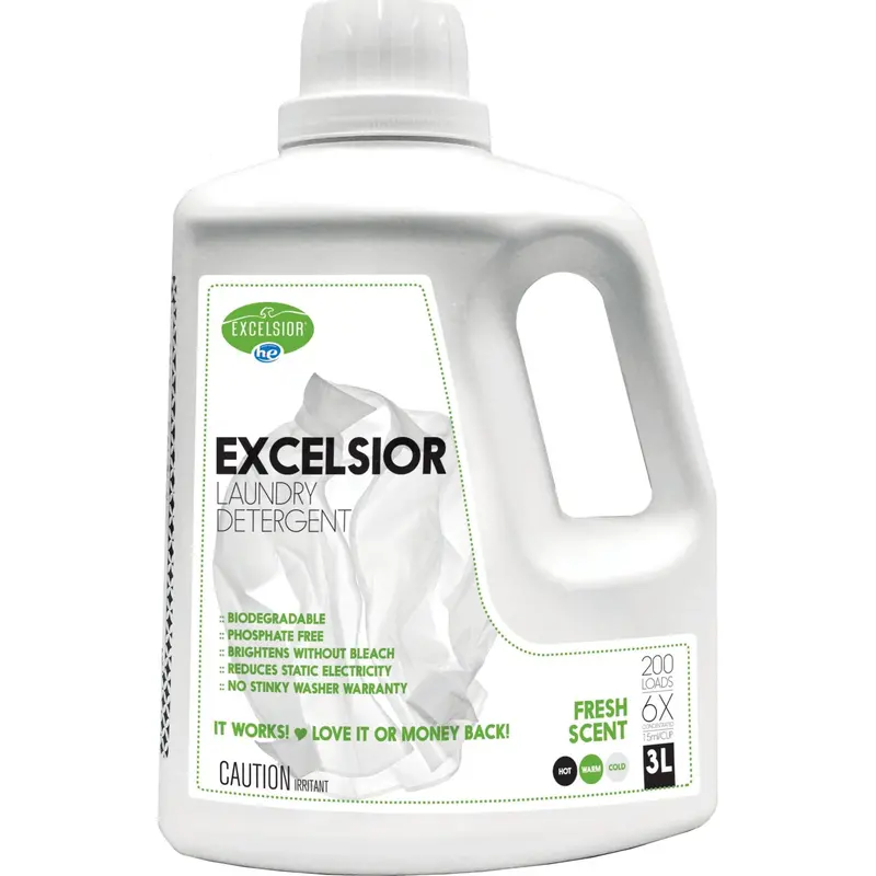 3L Eco-Friendly Laundry Detergent – Fresh Scent (Refillable Bottle) 1