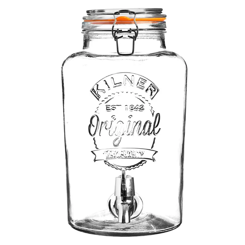 8-Litre Premium Clip-Top Beverage Dispenser – Kilner Heritage Series 1