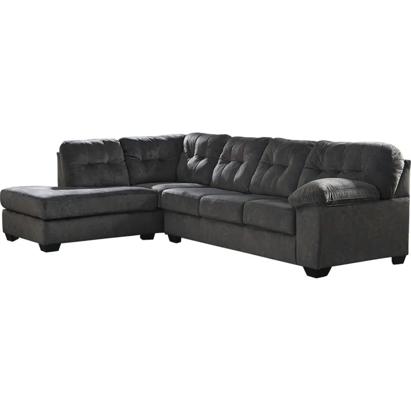 Accrington Sleeper Sectional With Chaise – 2-Piece Expandable Sofa 1