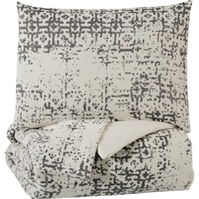 Addey Queen-Size Comforter Set – Coordinated Bedding Ensemble 1