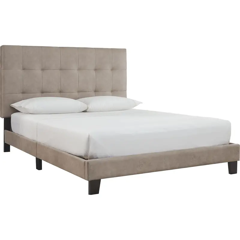 Adelloni Upholstered King Bed Frame 1