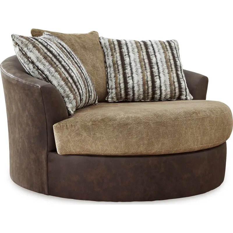 Alesbury 360-Degree Swivel Accent Chair 1