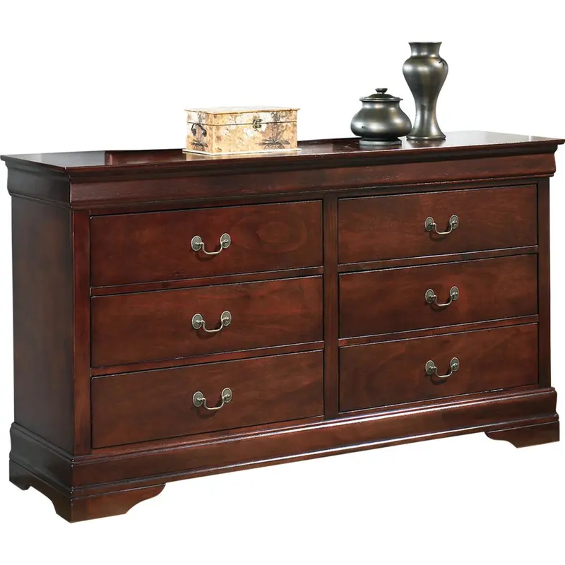 Alisdair Solid Wood Dresser With Soft-Close Drawers And Sleek Hardware 1