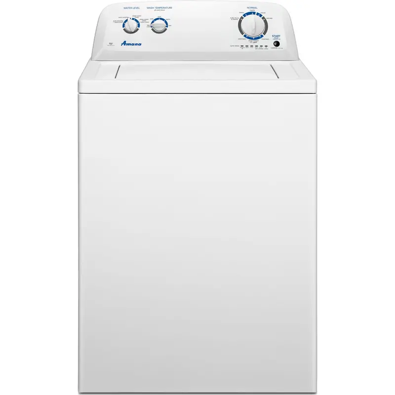 Amana 4.0 Cu. Ft. Top-Load Washer – Dual-Action Agitator, White Finish (Ntw4516Fw) 1