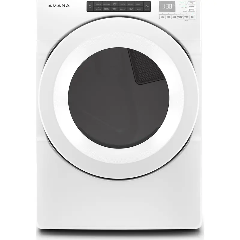 Amana 7.4 Cu. Ft. Gas Dryer – White, Energy Star Certified, 12 Cycles & 4 Temperature Options (Ngd5800Hw) 2