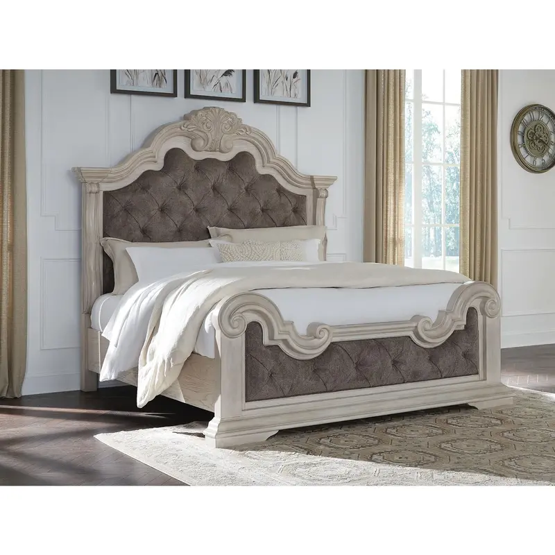Andonhall King Panel Bed Frame 2