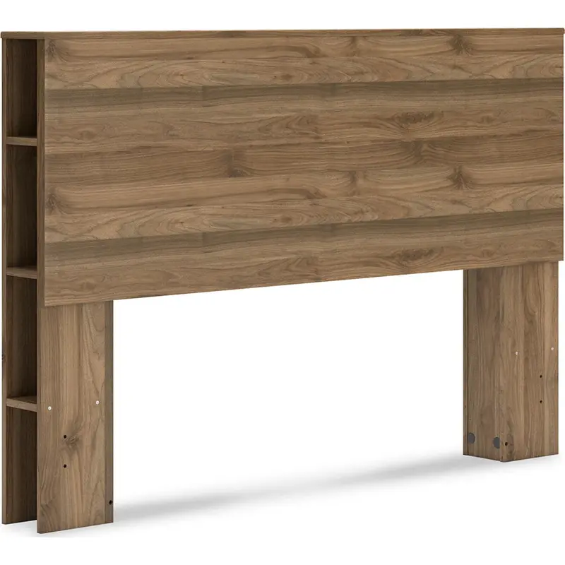 Aprilyn Queen Bookcase Headboard With Integrated Shelving 1