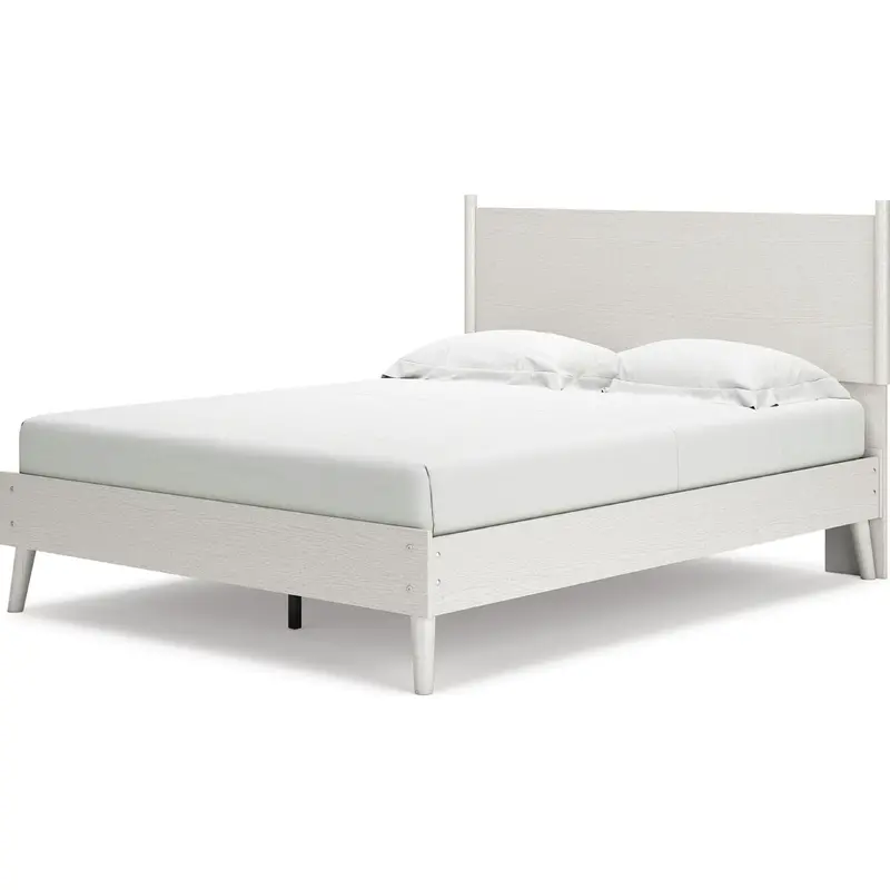 Aprilyn Traditional Queen Panel Bed – Ornate Headboard Design 2