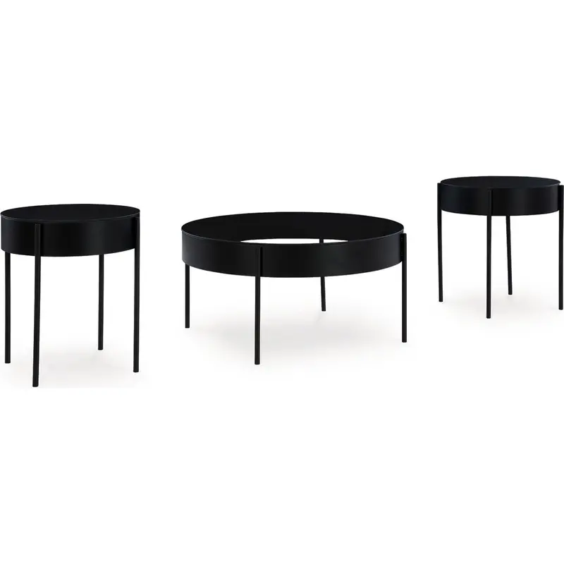 Ardoline Nesting Occasional Tables – Set Of 3 Modular Pieces 1