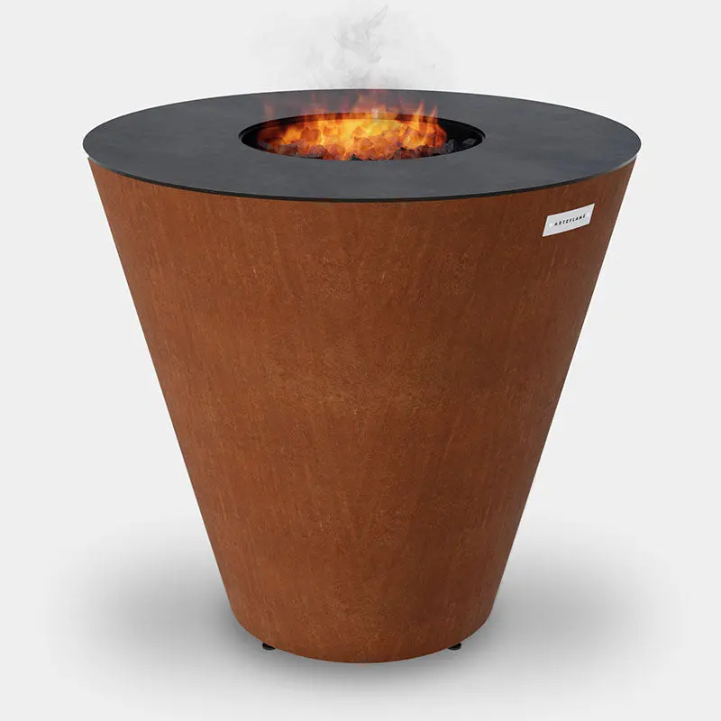 Arteflame One Series 40″ Xxl Flat-Top Charcoal Grill & Fire Bowl – Single-Piece Corten Steel Body 2