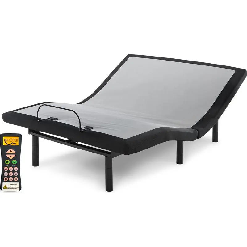 Ashley Sleep Best Lifestyle Adjustable Base – 14" Height, Dual-Zone Remote Control 1
