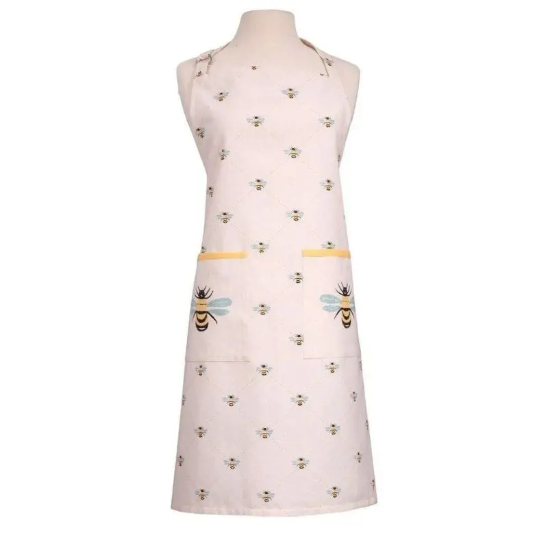 Bees Knees Yellow Adult Cooking Apron 1
