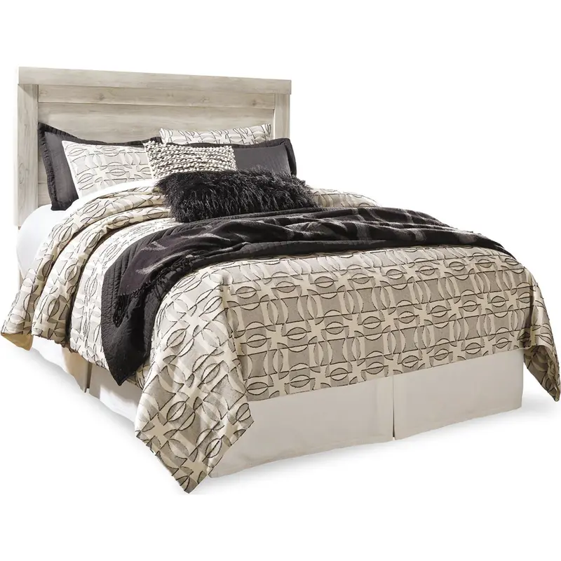 Bellaby Panel-Style Upholstered Headboard – Full/Queen Size 1