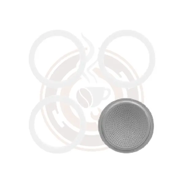 Bialetti Moka Express Replacement Kit: 3 Seals And 1 Filter Screen 1