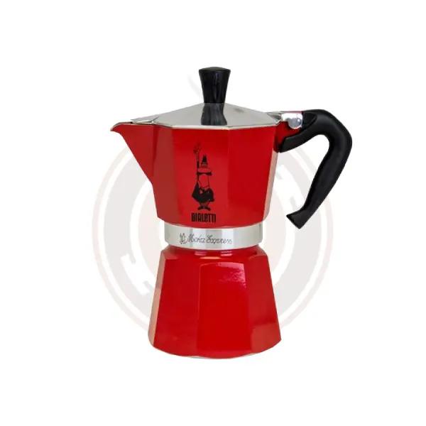 Bialetti Moka Express Stovetop Espresso Maker – Classic Red Aluminum 1