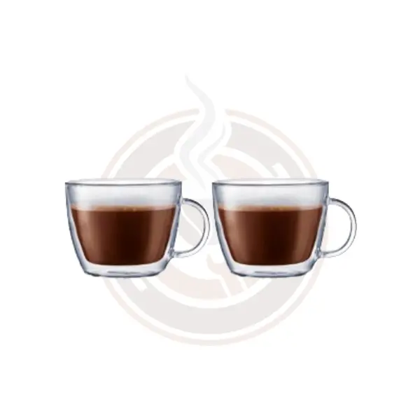 Bistro Double-Wall Latte Cups – 15 Oz (0.45 L), 2-Piece Set 1