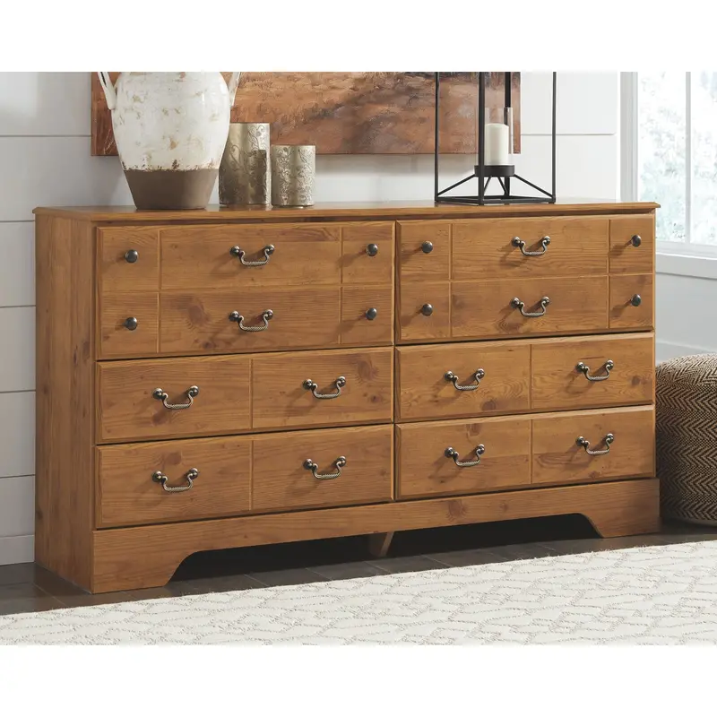Bittersweet 6-Drawer Dresser With Soft-Close Hardware 2