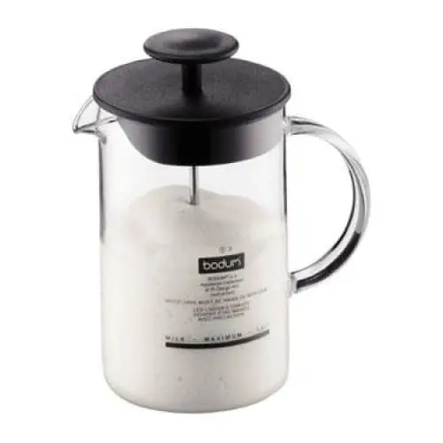 Bodum Latteo Manual Milk Frother With Tempered Glass Handle – 250Ml 1