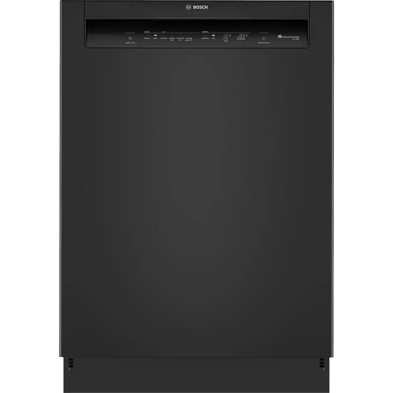 Bosch 100 Series 24-Inch Dishwasher – Black Front Control (She2Adf6N) 1