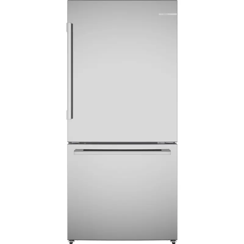 Bosch 100 Series Counter-Depth Bottom-Freezer Refrigerator – Brushed Steel Anti-Fingerprint Finish (B33Cm10Sns) 1