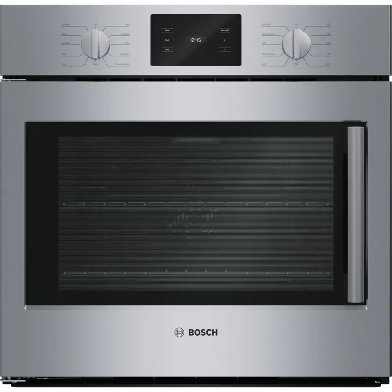 Bosch 500 Series 30-Inch Single Wall Oven With Left-Hinged Door In Stainless Steel (Hbl5455Luc) 1