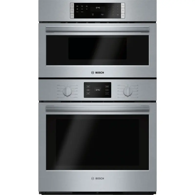 Bosch 500 Series 30-Inch Stainless Steel Combination Wall Oven (Hbl57M52Uc) 1