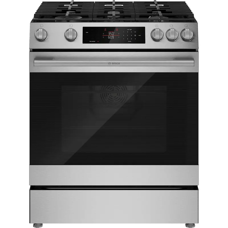 Bosch Hgf3050Muc 36-Inch Stainless Steel Gas Range With Evenheat Burners 1