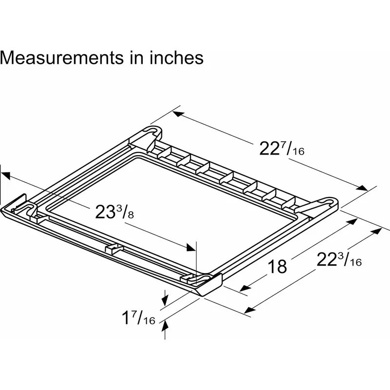 Bosch Laundry Accessory For Washer-Dryer Stacking And Stability 1