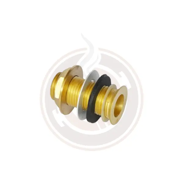Brass Drain Fitting – 2-Inch Length With 1/2-Inch Npt Thread 1
