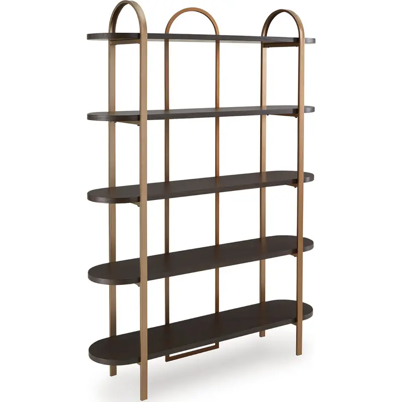 Brentmour Open-Back Bookcase With Shelves 1