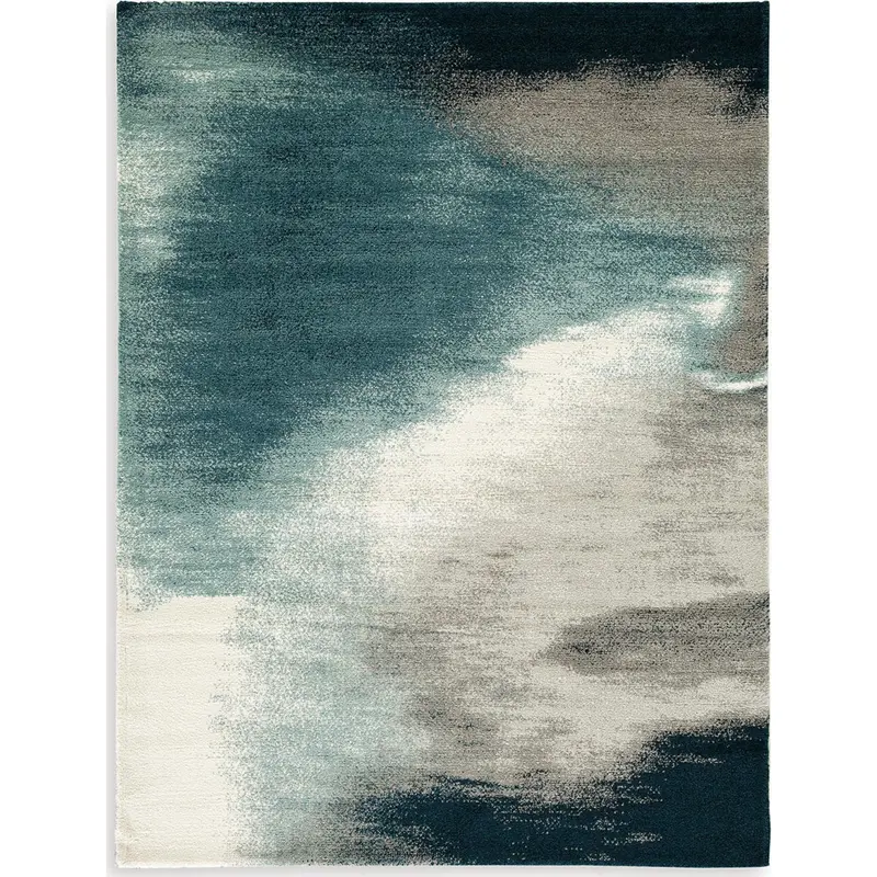 Brentward Textured Area Rug – Contemporary Neutral Floor Covering 1
