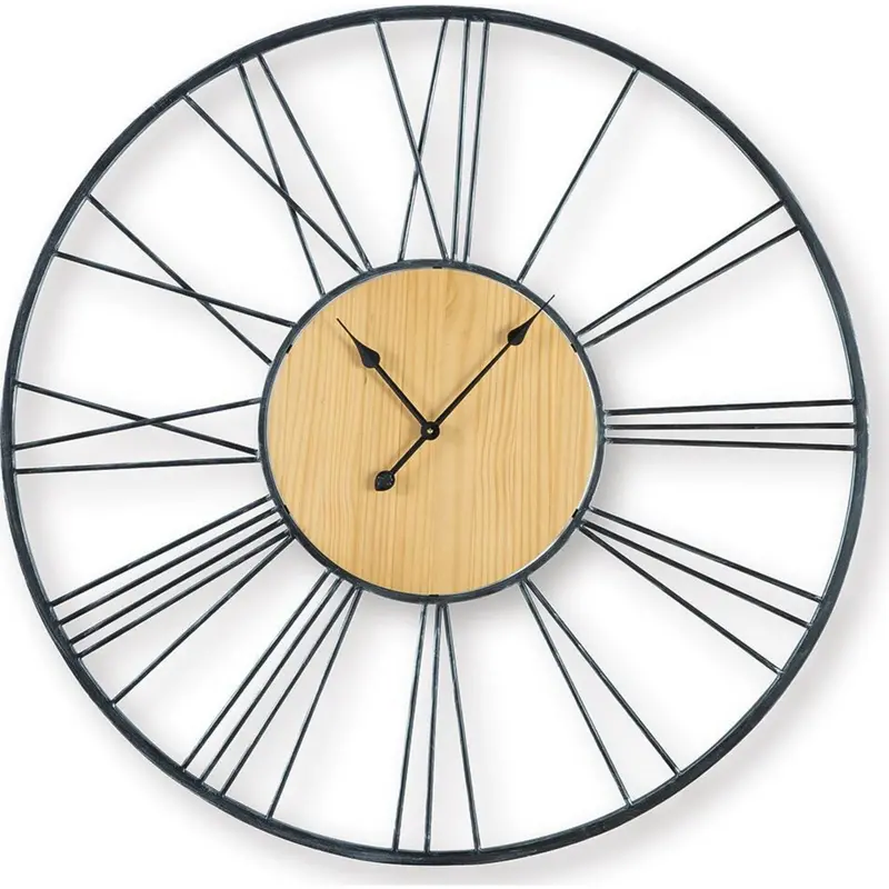 Brockett Contemporary Wall Clock – Silent Quartz Movement 1