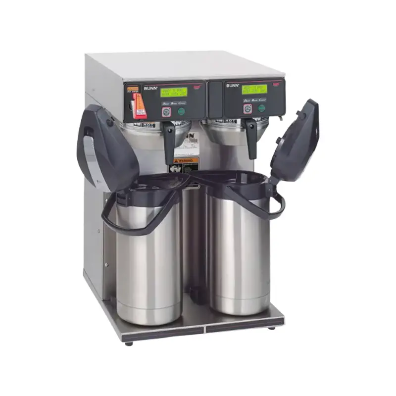 Bunn Axiom® Twin Airpot Coffee Brewer – Gourmet-Style Funnel Included 1