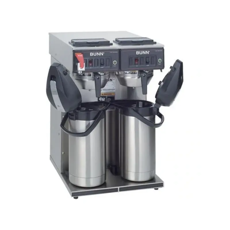 Bunn Cwtf Twin Airpot System – Stainless Steel Funnel Included 1