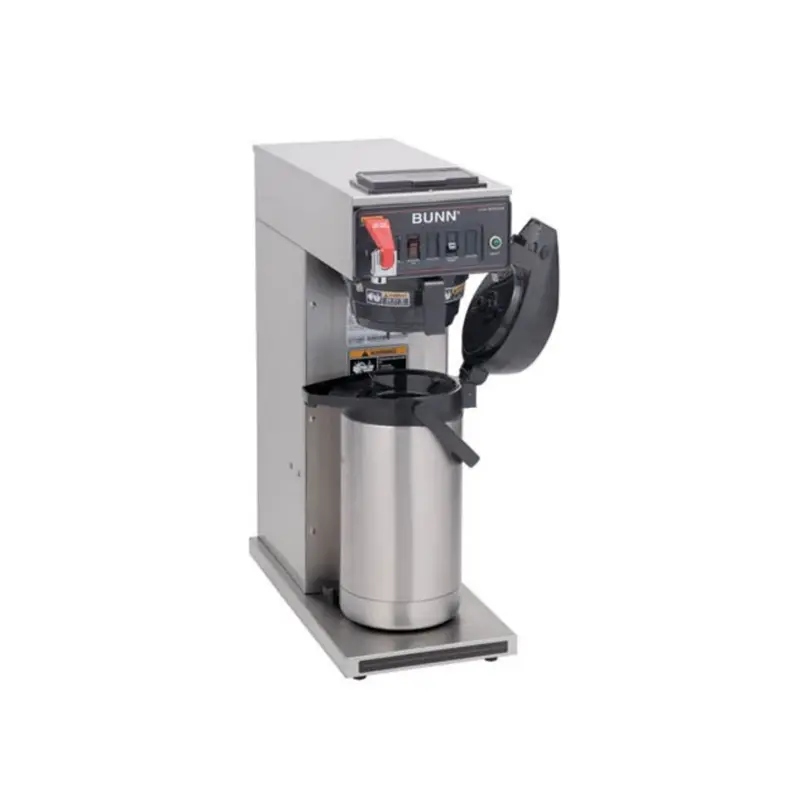 Bunn Cwtf15-Aps Airpot Brewer – Black/Tray Design, 120V With Plastic Funnel 1