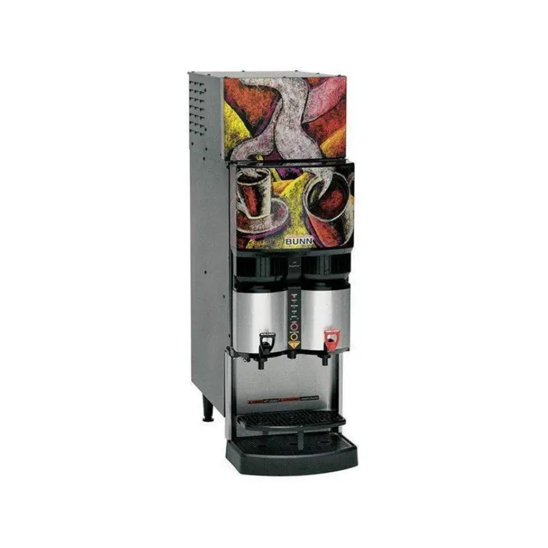 Bunn Lcr-2 Dual-Flavor Liquid Coffee Dispenser With Integrated Refrigerated Cabinet 1