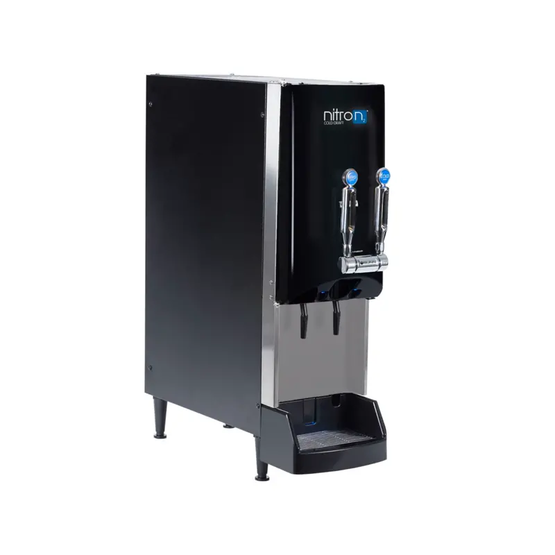 Bunn Nitron Cold Draft Dispenser – 1-Gallon Scholle Y-Connector System With All-Black Door 1
