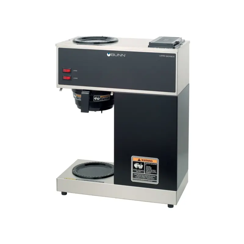 Bunn Vpr Commercial Brewer – Dual Warmer Configuration (1 Upper / 1 Lower) 1