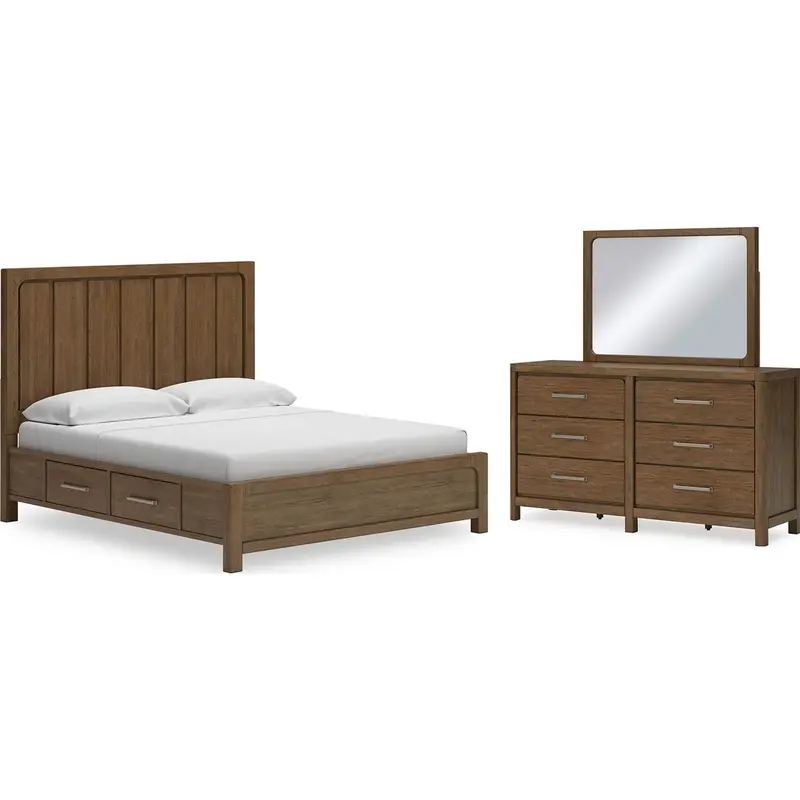 Cabalynn 5-Piece King Bedroom Set With Storage 1