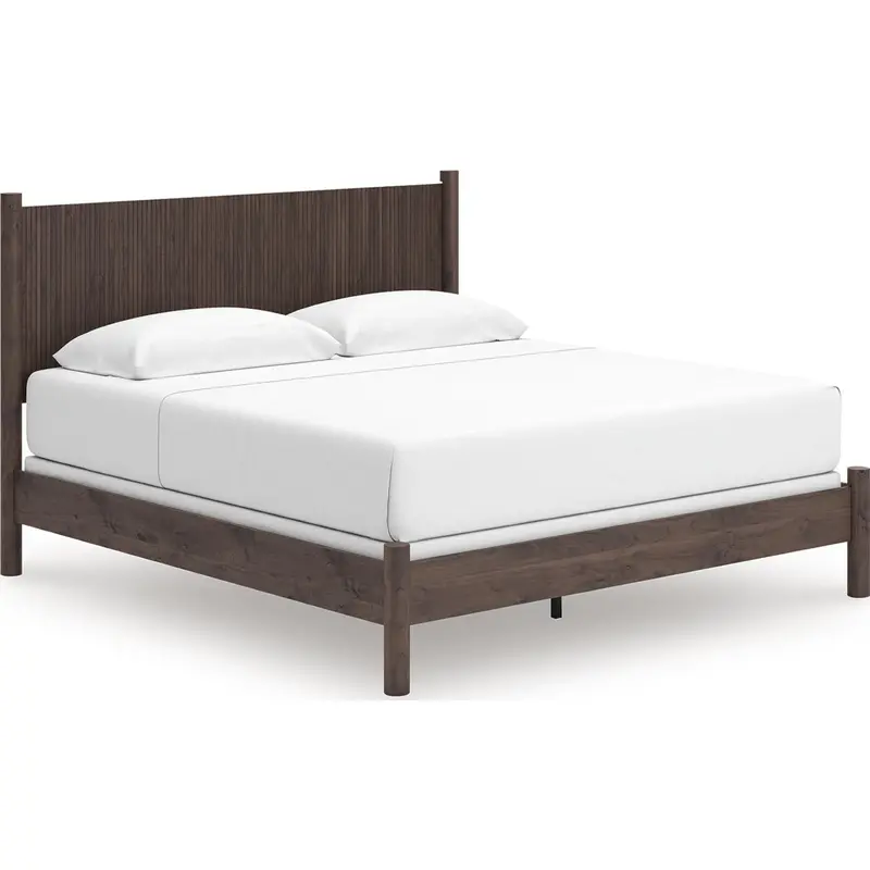 Cadmori King Bed Featuring Panel-Style Headboard 1