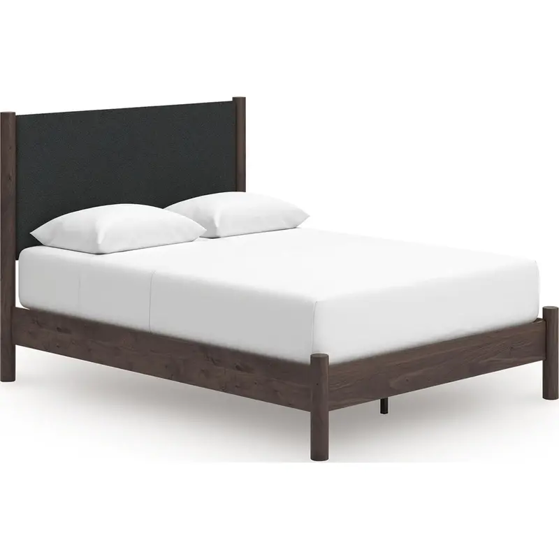 Cadmori Queen Platform Bed – Sturdy Wooden Slats, No Box Spring Needed 1