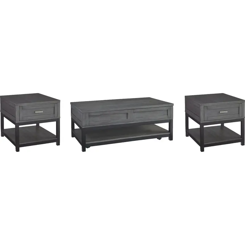 Caitbrook 3-Piece Sectional Alternative – Compact Sofa, Chaise, And Corner Piece 1