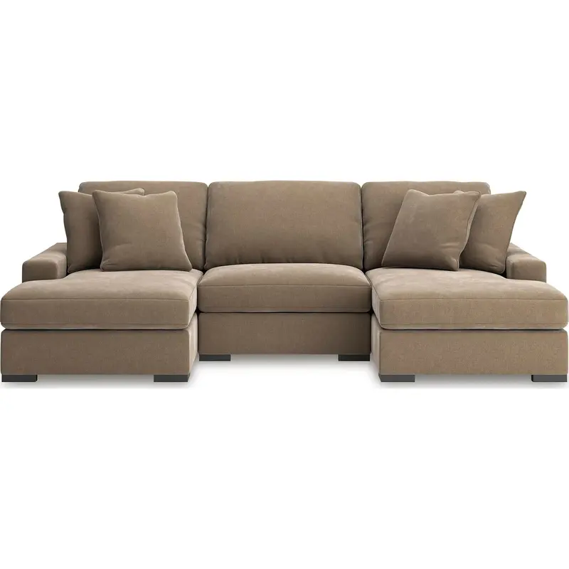 Calden-Exclusive 4-Piece Sectional With Dual Chaise Seating 1