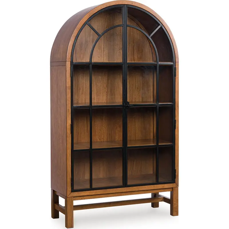 Chadworth Open-Style Display Cabinet With Glass Shelving 1