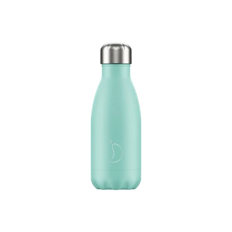 Chilly'S 260Ml Pastel Green Temperature-Control Drink Bottle 1