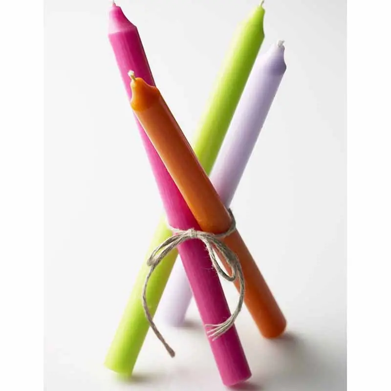 Cidex Assorted Colored Soy Wax Candles – Hand-Poured 1