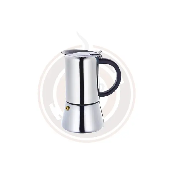 Cilio Rigoletto Stovetop Espresso Maker – 4-Cup Aluminum 1