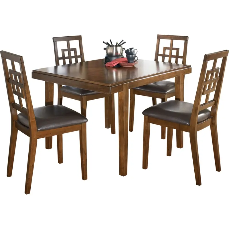 Cimeran Rectangular Dining Table Set (5-Piece, Includes Chairs) 1