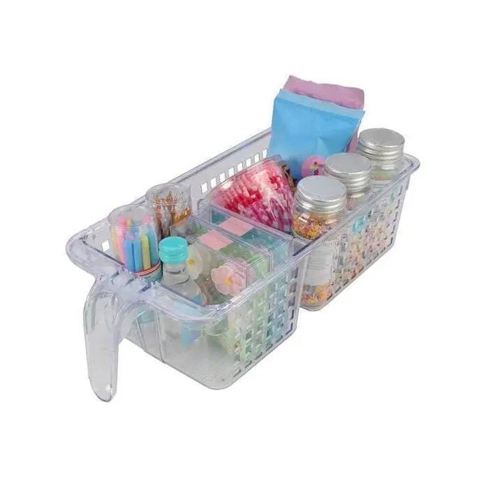 Clear Large Modular Storage Organizer – Novo Organiser With Wide Dividers 1